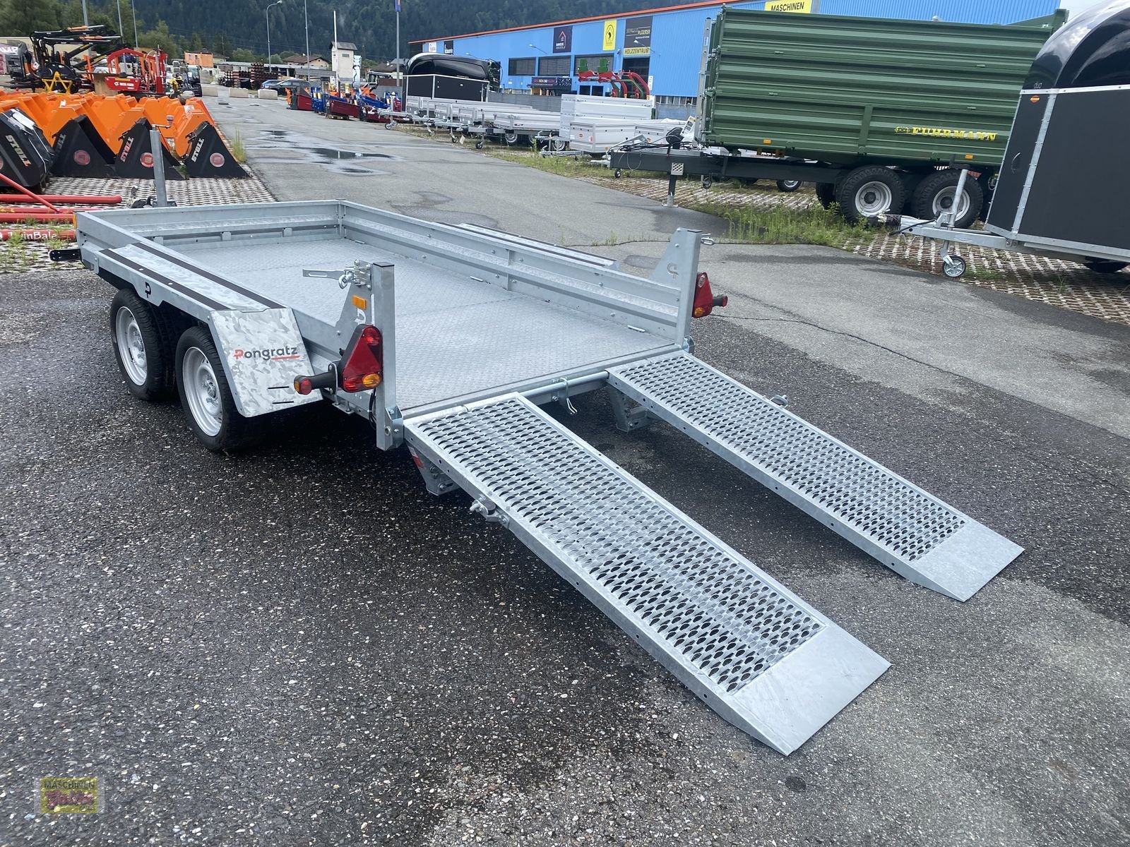 PKW-Anhänger typu Pongratz PMT 300/16T Baumaschinentransporter, Neumaschine v Kötschach (Obrázek 8)