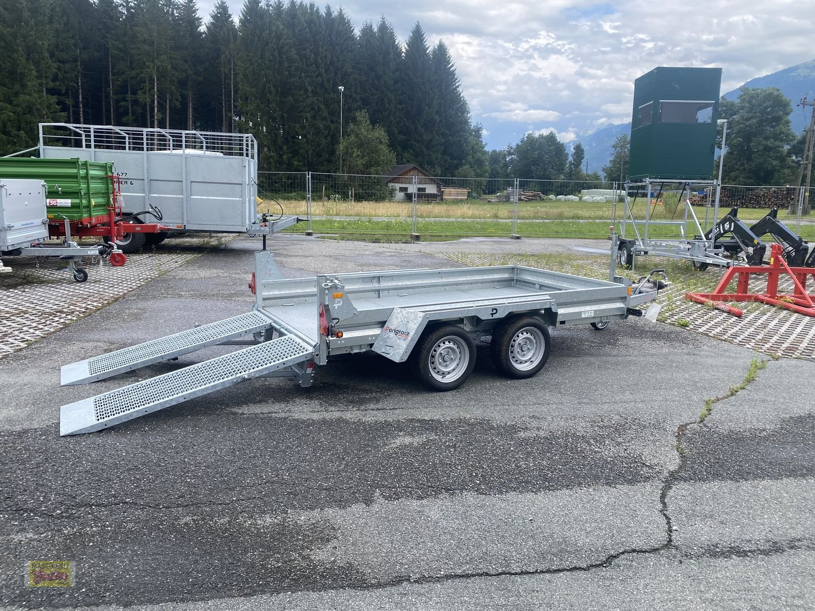 PKW-Anhänger typu Pongratz PMT 300/16T Baumaschinentransporter, Neumaschine v Kötschach (Obrázek 3)