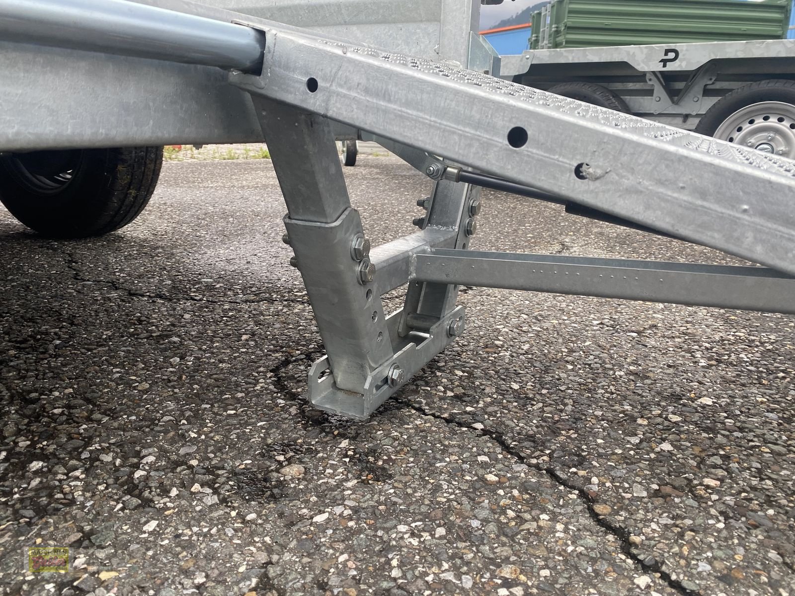 PKW-Anhänger Türe ait Pongratz PMT 360/18T Baumaschinentransporter, Neumaschine içinde Kötschach (resim 18)