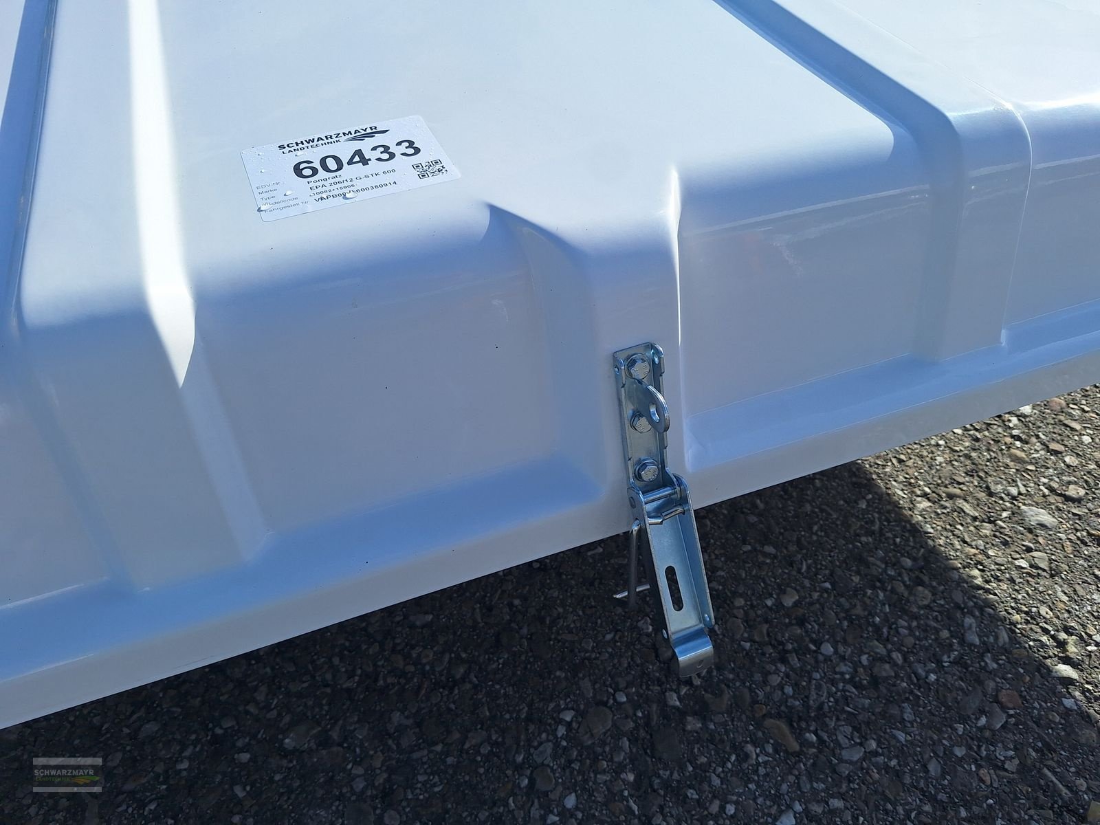PKW-Anhänger Türe ait Pongratz Poly-Deckel zu EPA206/12, Neumaschine içinde Gampern (resim 9)