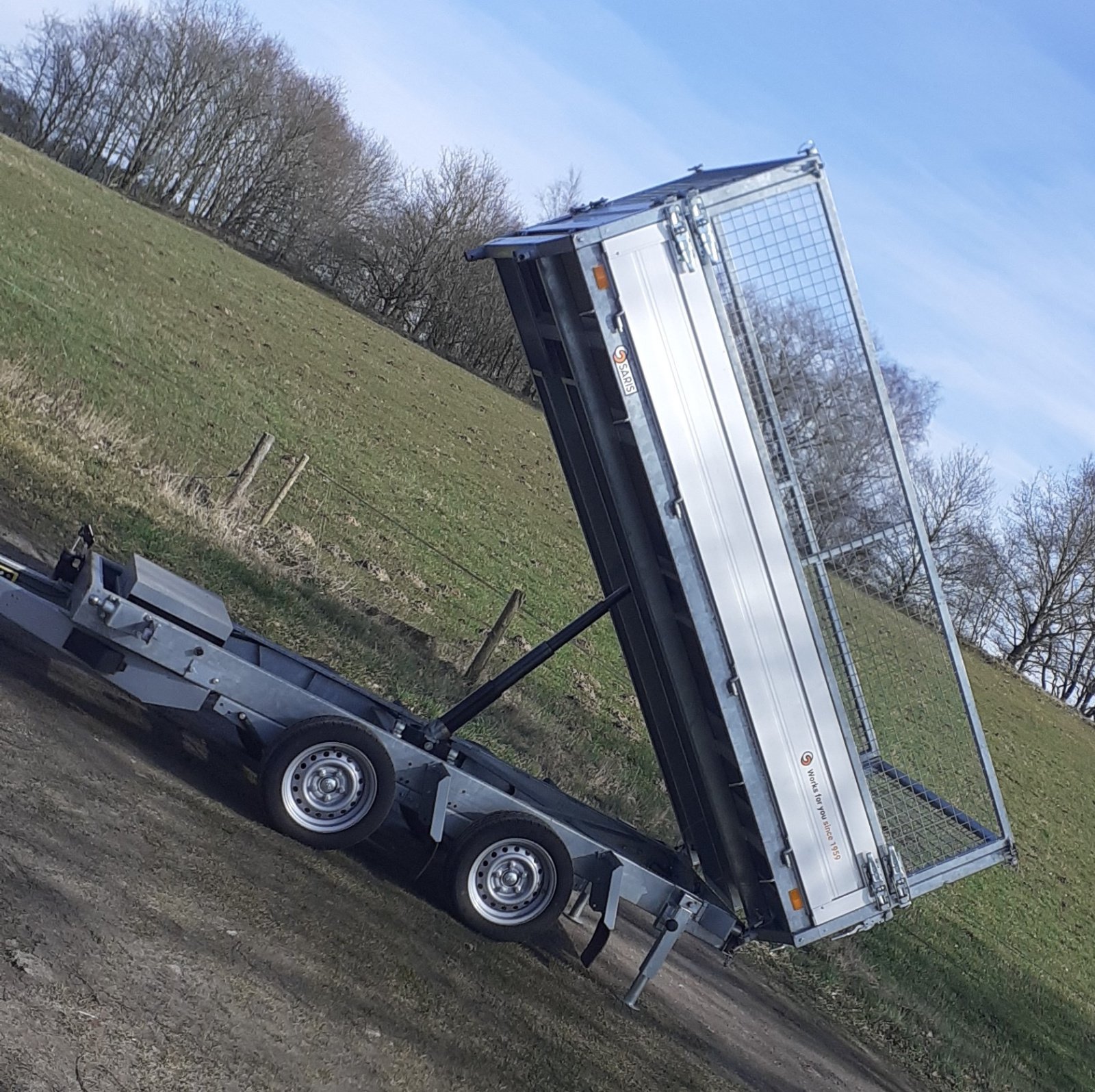 PKW-Anhänger of the type Saris K3 306 170 2700 2, Gebrauchtmaschine in Bokhorst (Picture 1)