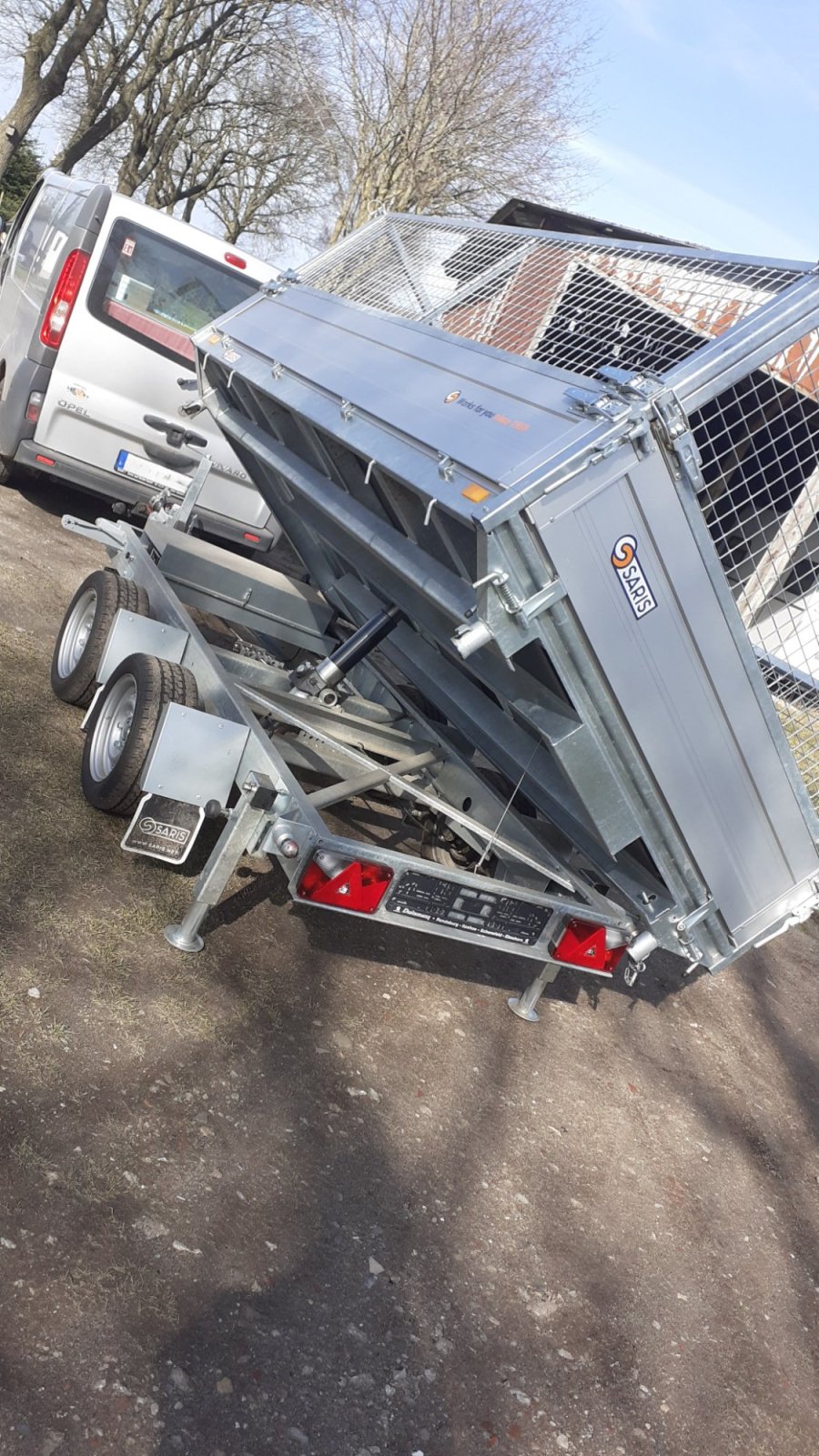 PKW-Anhänger of the type Saris K3 306 170 2700 2, Gebrauchtmaschine in Bokhorst (Picture 3)