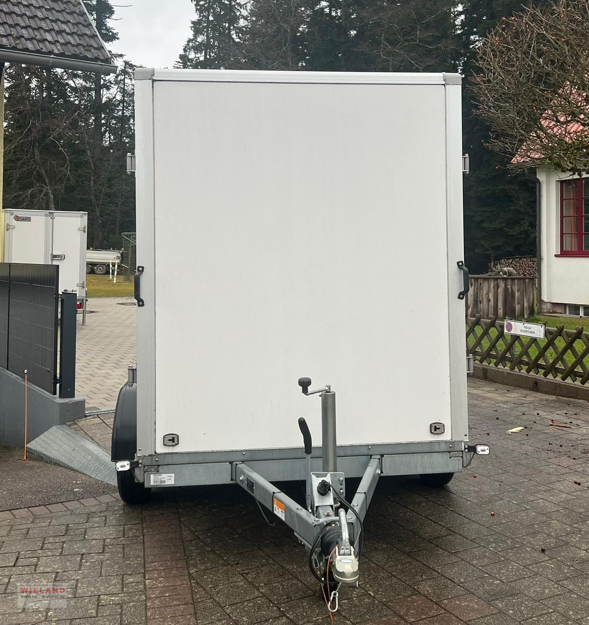 PKW-Anhänger typu Saris Kofferanhänger, Gebrauchtmaschine w Lossburg-Wittendorf (Zdjęcie 3)