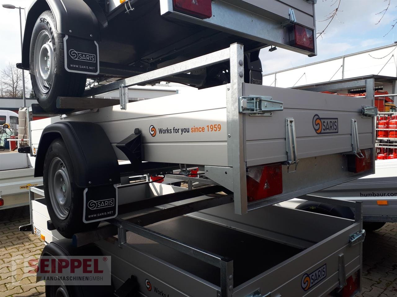 PKW-Anhänger a típus Saris MC ALU PRO 255 133 1350 1, Neumaschine ekkor: Groß-Umstadt (Kép 5)