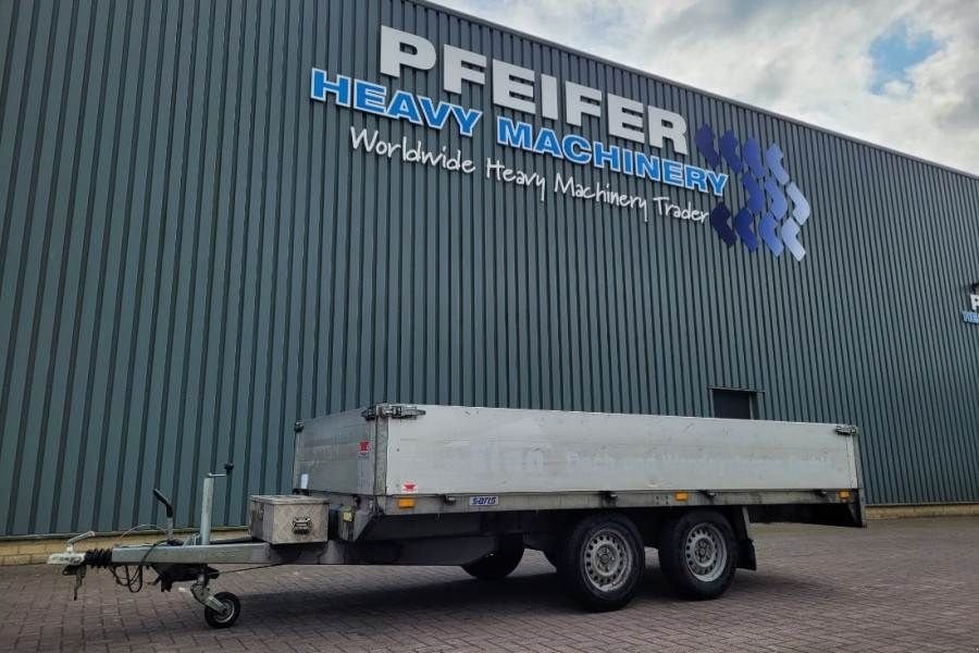 PKW-Anhänger des Typs Saris PL1827 2 Axel Trailer, Gebrauchtmaschine in Groenlo (Bild 1)