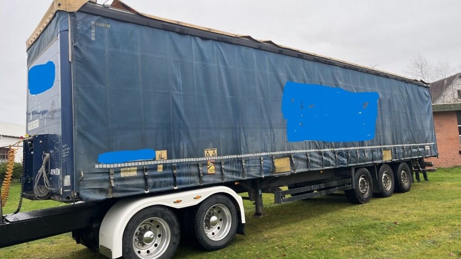 PKW-Anhänger tipa Schmitz Cargobull Sættevogns trailer 3 akselet, Gebrauchtmaschine u Rødovre (Slika 4)