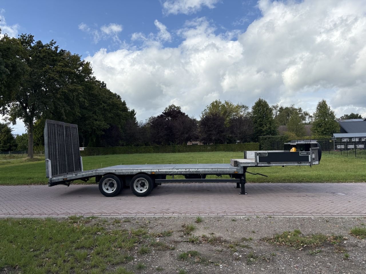 PKW-Anhänger a típus Sonstige 15 Ton CE Oplegger semi dieplader KUIPER, Gebrauchtmaschine ekkor: Putten (Kép 3)