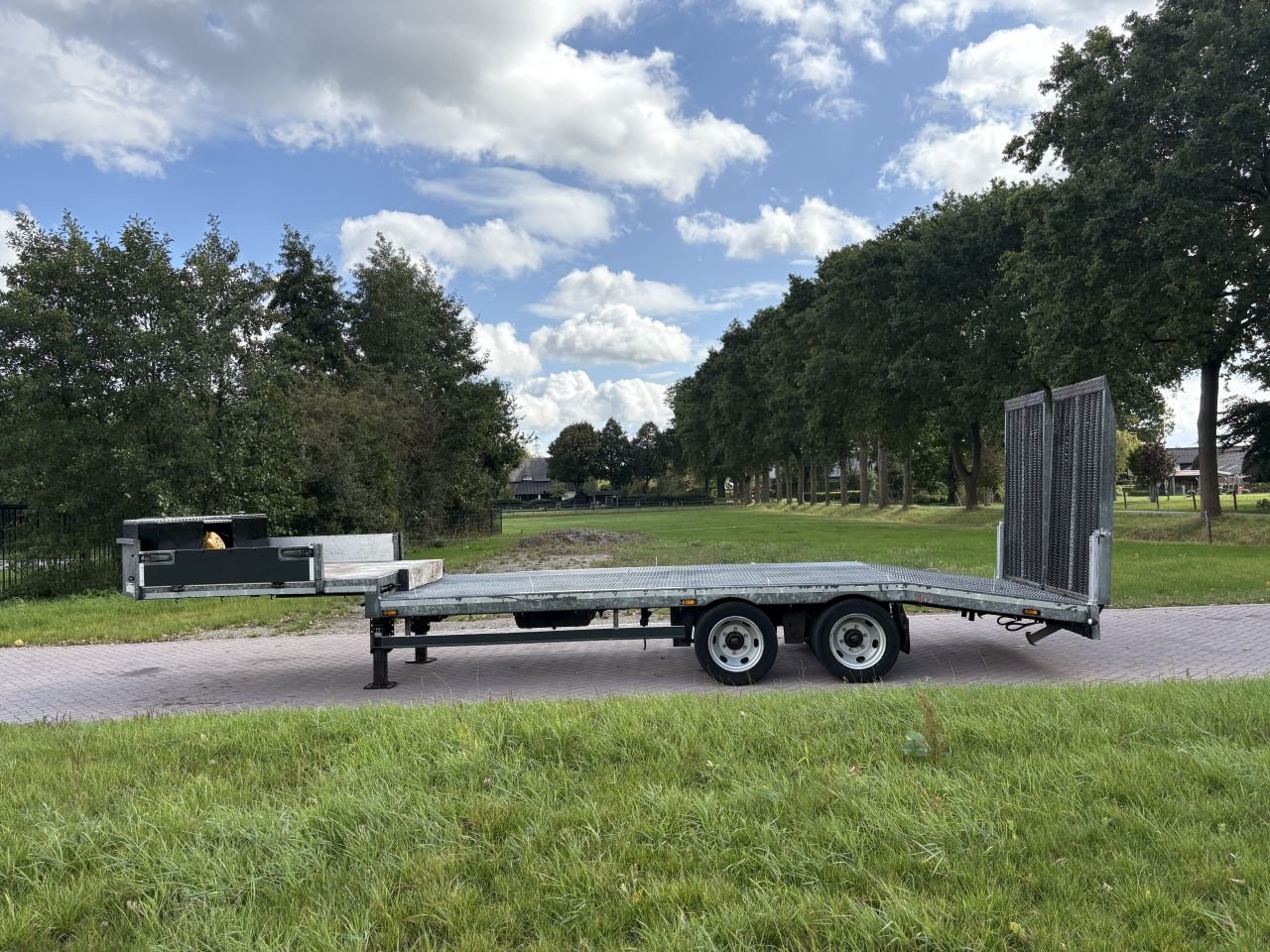 PKW-Anhänger a típus Sonstige 15 Ton CE Oplegger semi dieplader KUIPER, Gebrauchtmaschine ekkor: Putten (Kép 2)