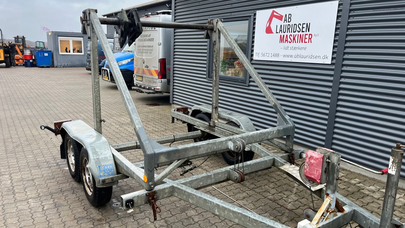 PKW-Anhänger des Typs Sonstige 3000 3000kg Kabeltrailer, Gebrauchtmaschine in Rønnede (Bild 11)