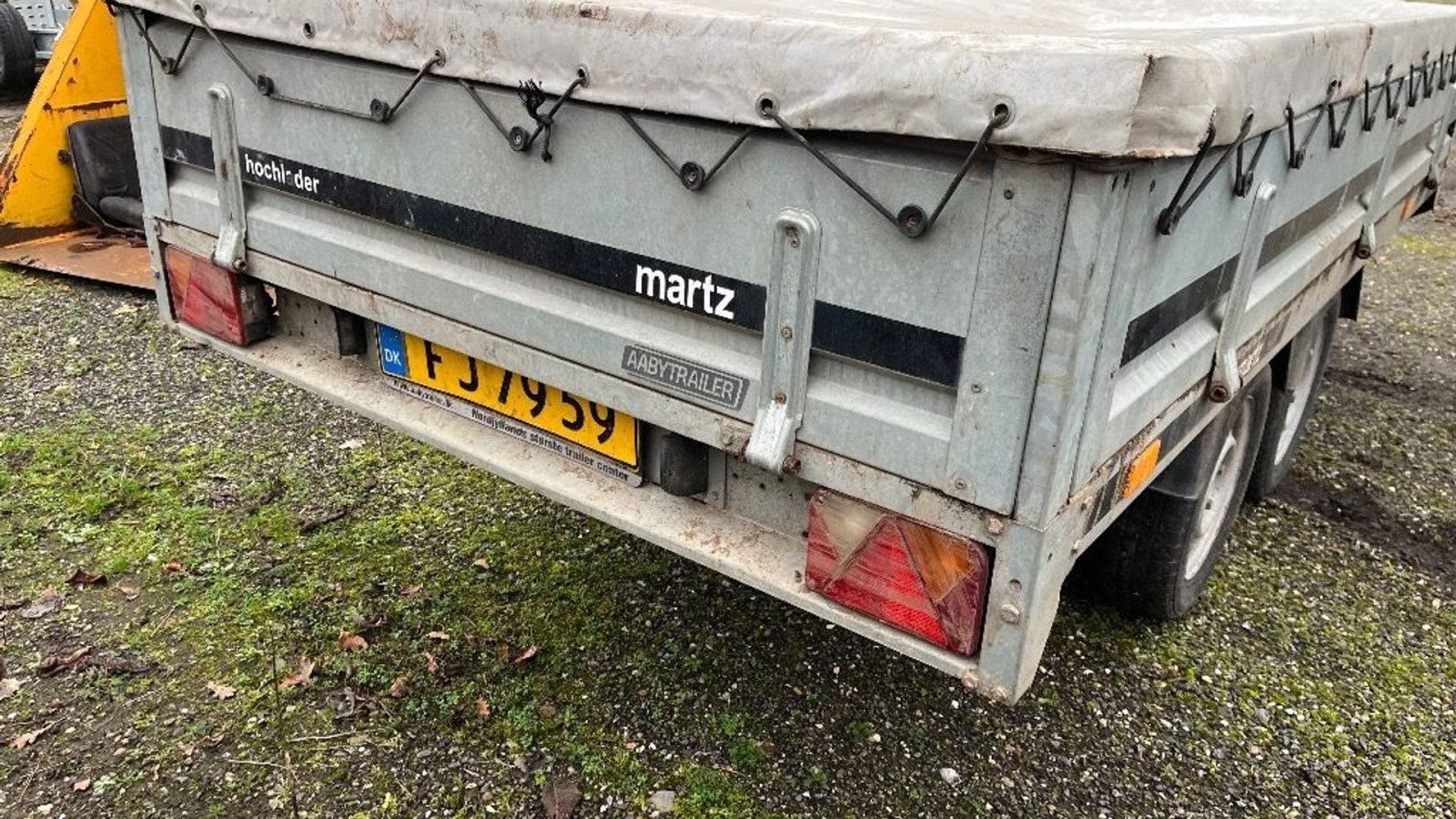 PKW-Anhänger Türe ait Sonstige 3015/2 Transporter 3015/2 Stål, Gebrauchtmaschine içinde Rødovre (resim 5)