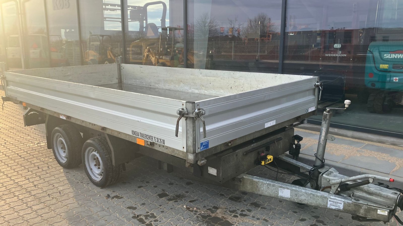 PKW-Anhänger des Typs Sonstige 3500 kg tiptrailer, Gebrauchtmaschine in Horsens (Bild 5)