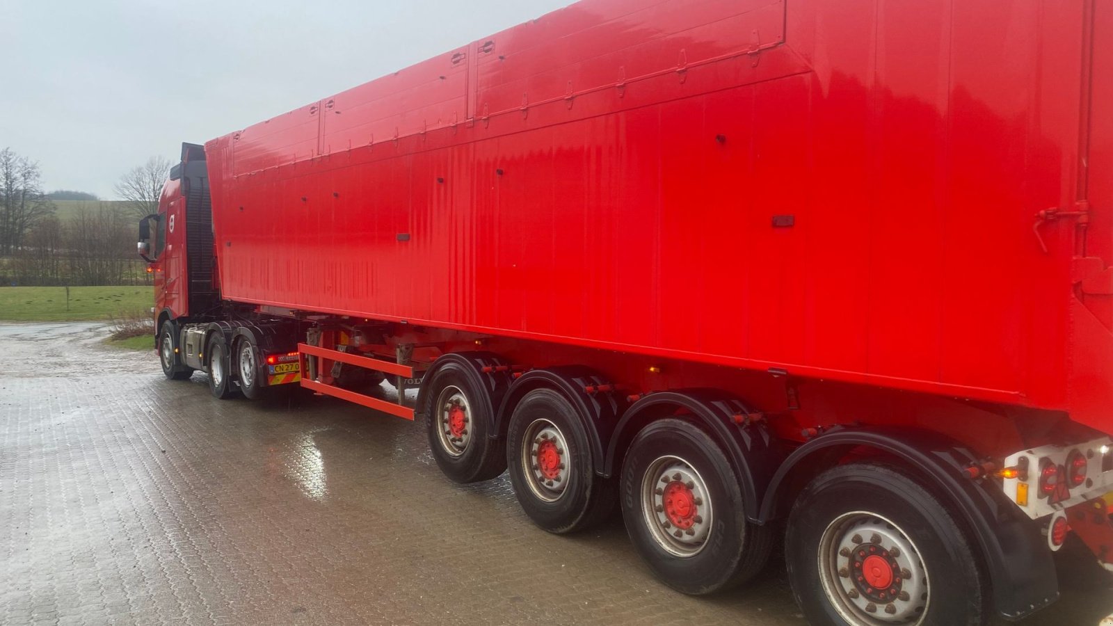 PKW-Anhänger typu Sonstige 4 akslet tip trailer, Gebrauchtmaschine v Skærbæk (Obrázok 1)