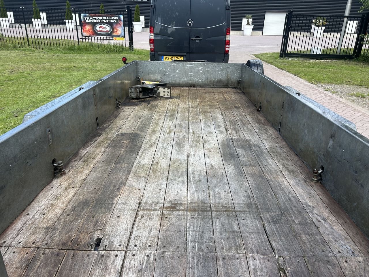 PKW-Anhänger Türe ait Sonstige aanhanger VELDHUIZEN dieplader 7.2 TON LUCHTREMMEN, Gebrauchtmaschine içinde Putten (resim 9)