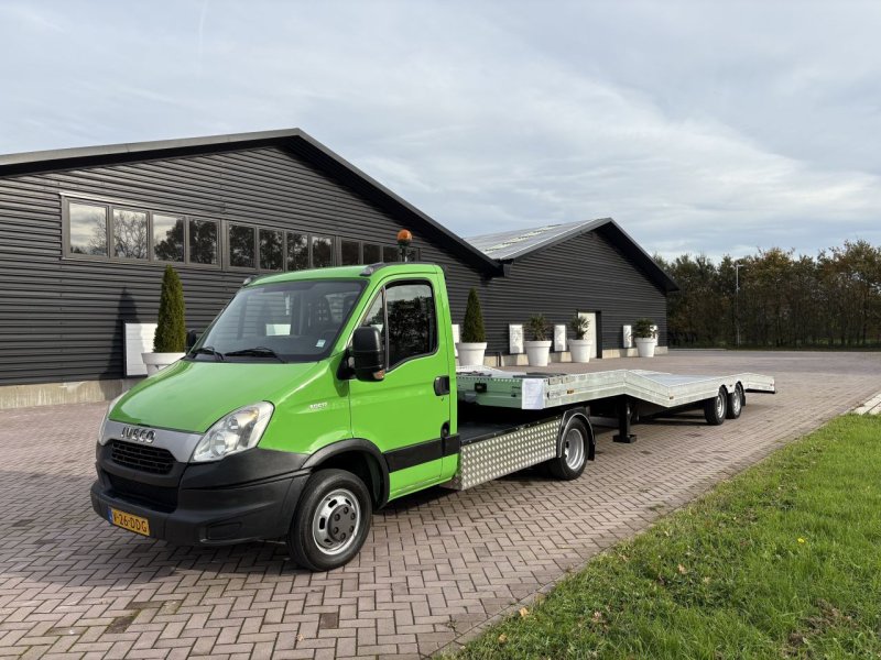 PKW-Anhänger des Typs Sonstige be combinatie 7 ton IVECO -VELDHUIZEN auto transporter, Gebrauchtmaschine in Putten