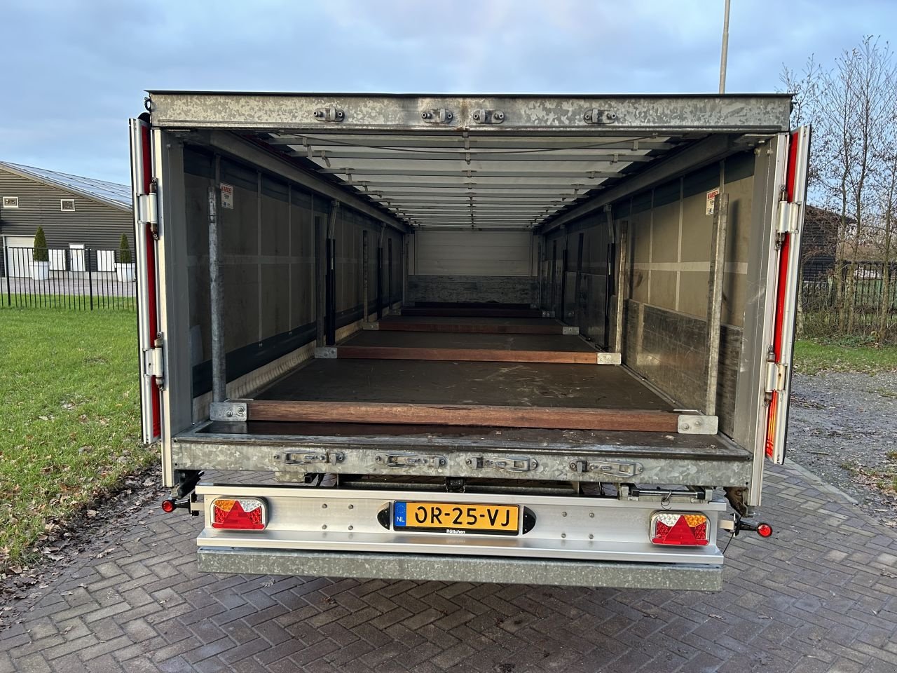 PKW-Anhänger Türe ait Sonstige be oplegger 10 TON BUNK schuifzeilen en schuifdak 2019, Gebrauchtmaschine içinde Putten (resim 9)