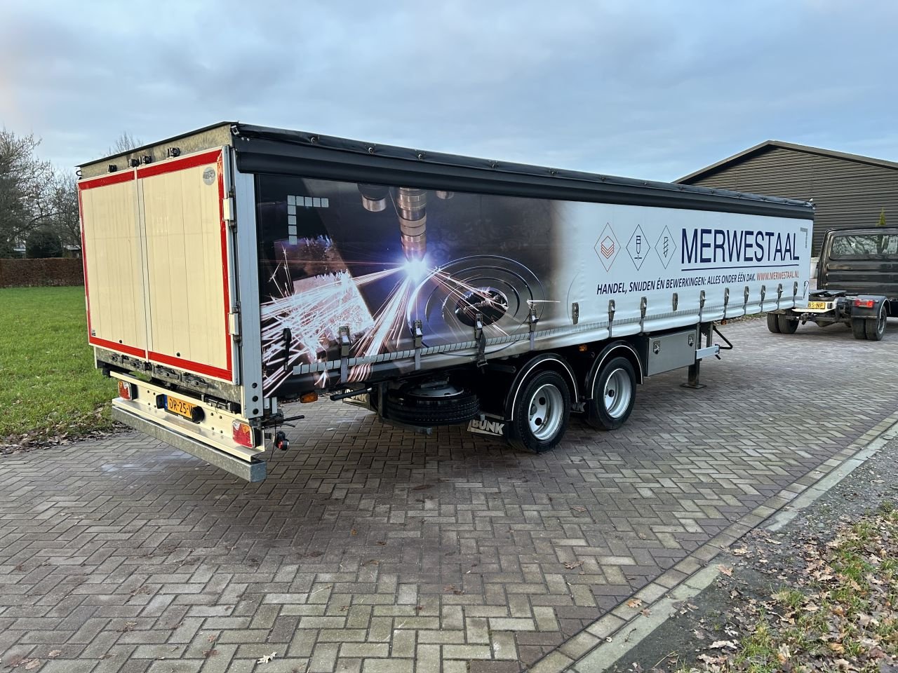 PKW-Anhänger Türe ait Sonstige be oplegger 10 TON BUNK schuifzeilen en schuifdak 2019, Gebrauchtmaschine içinde Putten (resim 5)