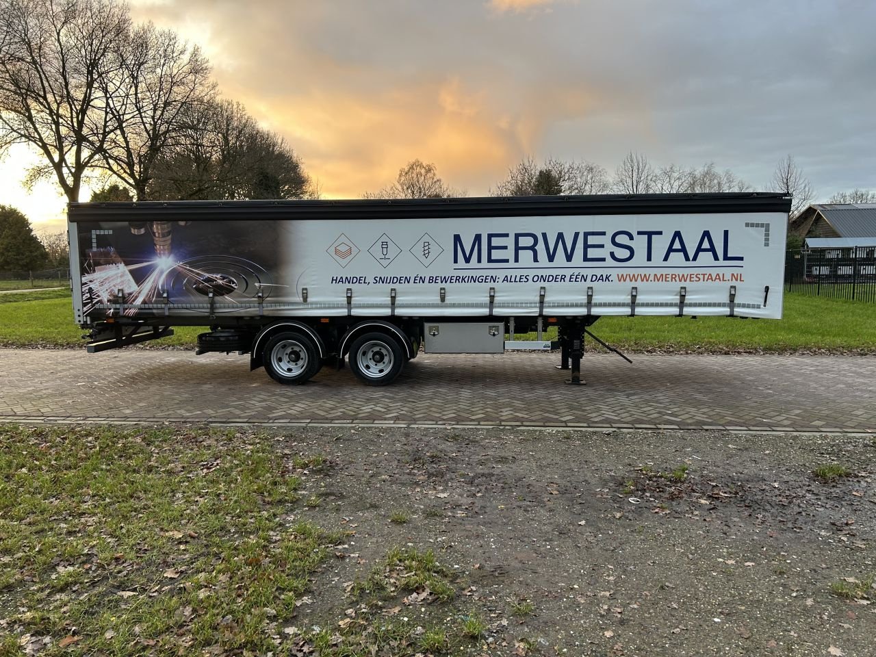 PKW-Anhänger Türe ait Sonstige be oplegger 10 TON BUNK schuifzeilen en schuifdak 2019, Gebrauchtmaschine içinde Putten (resim 3)
