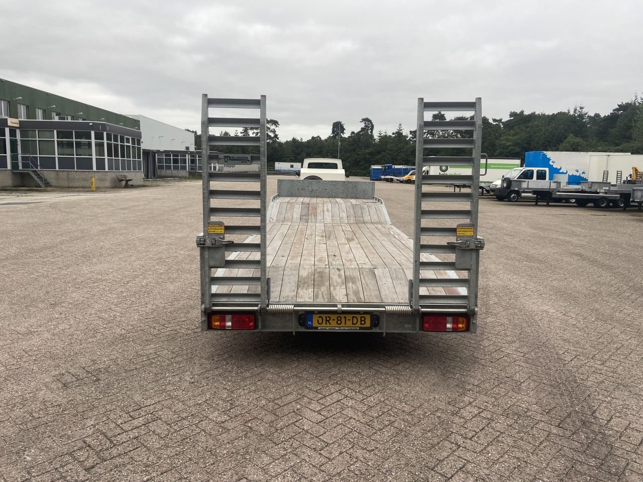 PKW-Anhänger van het type Sonstige BE oplegger 5 ton BE oplegger 5 ton semi dieplader Veldhuizen (2018), Gebrauchtmaschine in Putten (Foto 8)