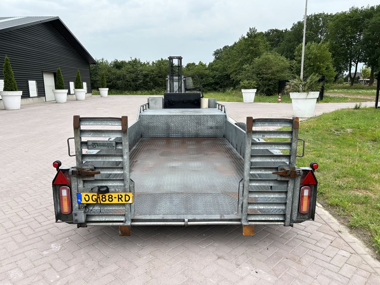PKW-Anhänger des Typs Sonstige be oplegger 5.2 ton be oplegger 5.2 ton kuip dieplader Veldhuizen, Gebrauchtmaschine in Putten (Bild 6)