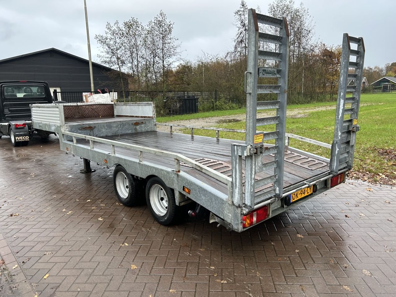 PKW-Anhänger Türe ait Sonstige be oplegger 5.2 ton veldhuizen Hydro-Stopp, Gebrauchtmaschine içinde Putten (resim 4)