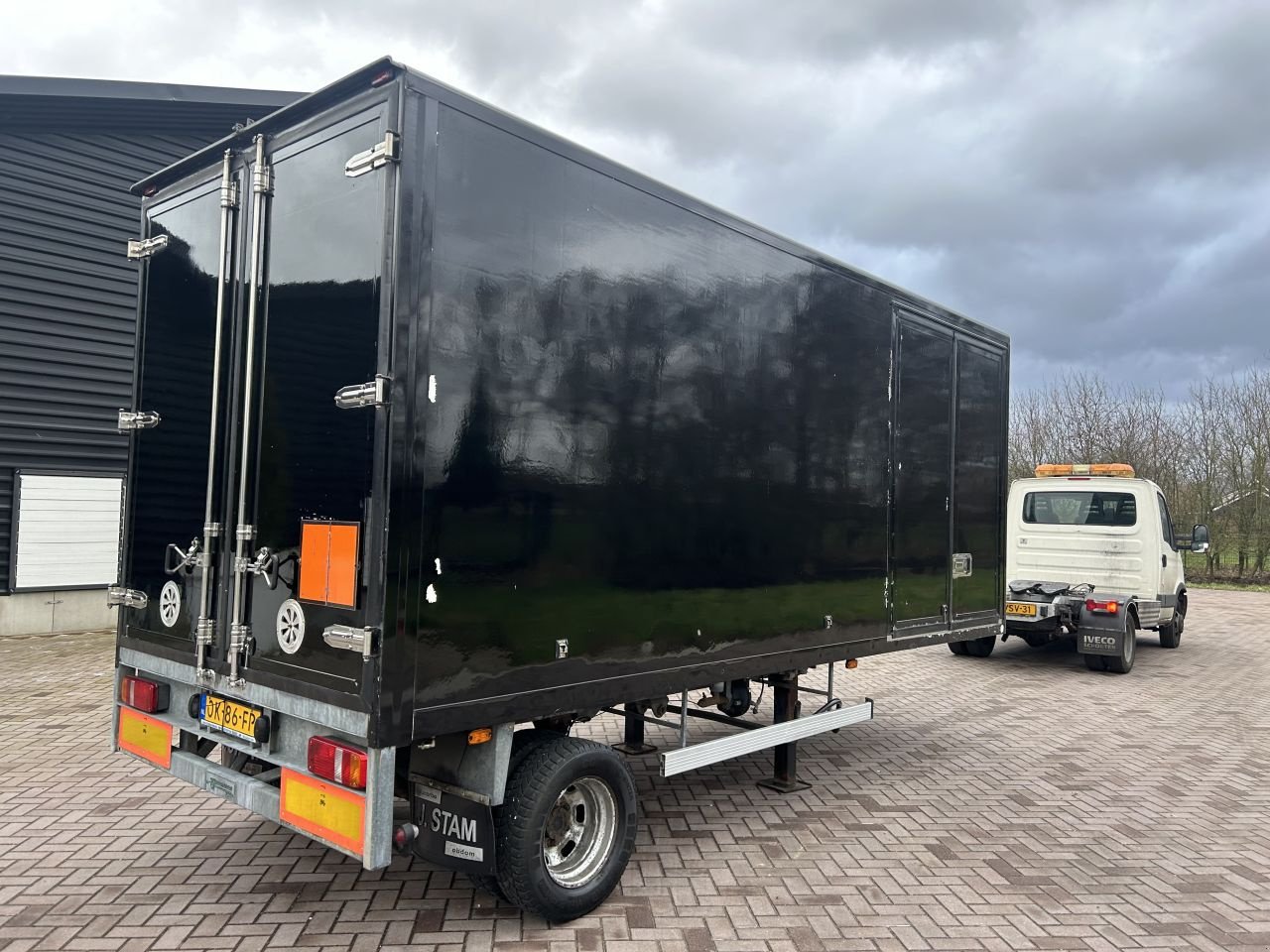 PKW-Anhänger des Typs Sonstige Be oplegger 5.5 ton Be oplegger 5.5 ton Veldhuizen met laadlift 550kg, Gebrauchtmaschine in Putten (Bild 9)