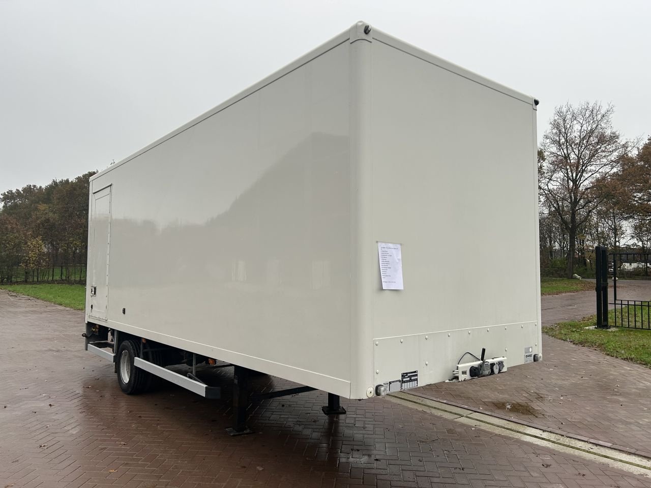 PKW-Anhänger des Typs Sonstige Be oplegger 5.5 ton veldhuizen Be oplegger 5.5 ton veldhuizen met laadklep 750 kg, Gebrauchtmaschine in Putten (Bild 7)