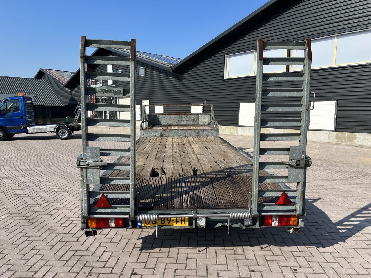 PKW-Anhänger des Typs Sonstige be oplegger 6 ton semi dieplader Veldhuizen, Gebrauchtmaschine in Putten (Bild 7)