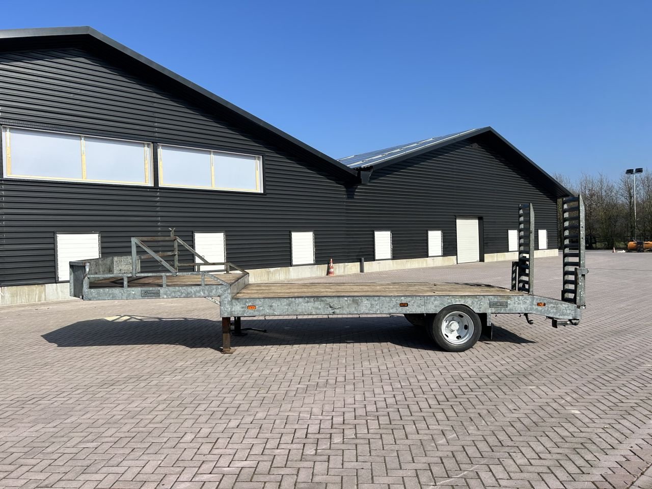 PKW-Anhänger des Typs Sonstige be oplegger 6 ton semi dieplader Veldhuizen, Gebrauchtmaschine in Putten (Bild 2)