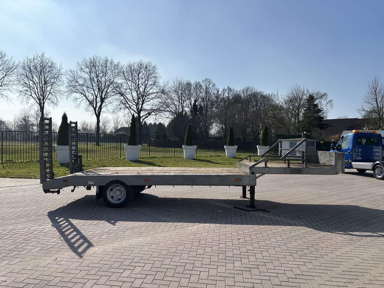 PKW-Anhänger des Typs Sonstige be oplegger 6 ton semi dieplader Veldhuizen, Gebrauchtmaschine in Putten (Bild 4)