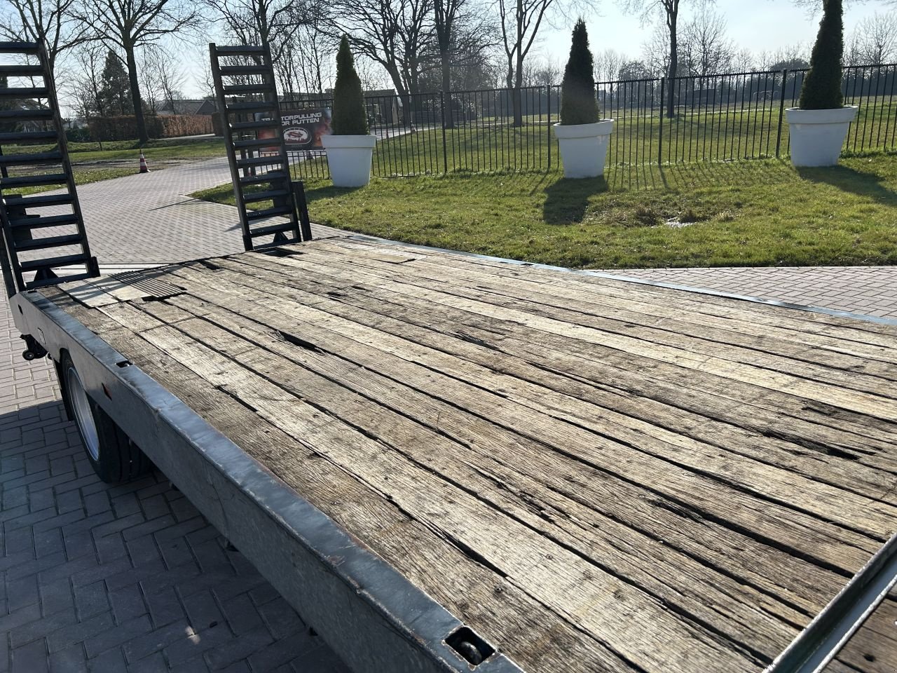 PKW-Anhänger des Typs Sonstige be oplegger 6 ton semi dieplader Veldhuizen, Gebrauchtmaschine in Putten (Bild 8)