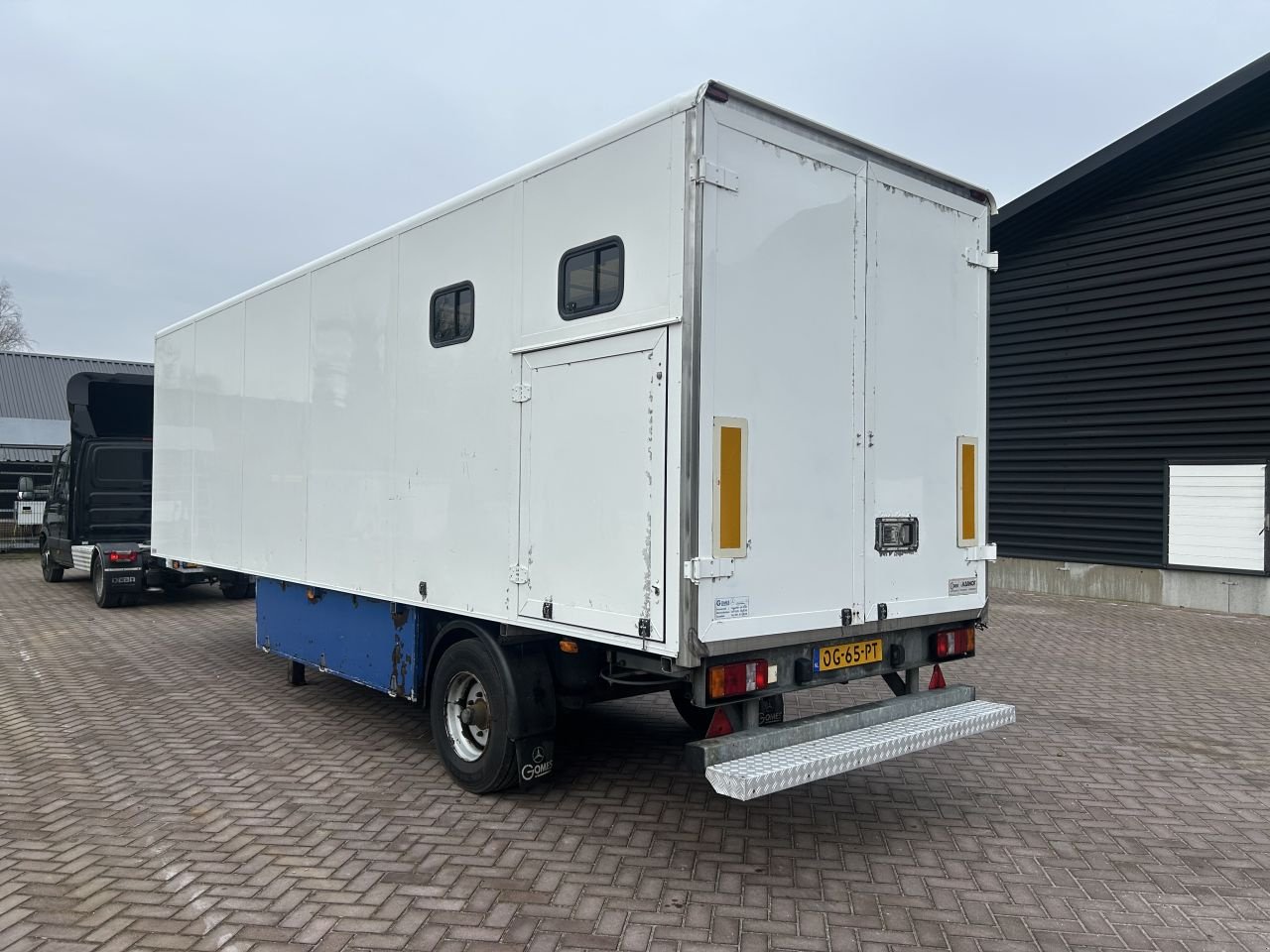 PKW-Anhänger Türe ait Sonstige be oplegger 6.9 ton paardentrailer KUIPER, Gebrauchtmaschine içinde Putten (resim 8)