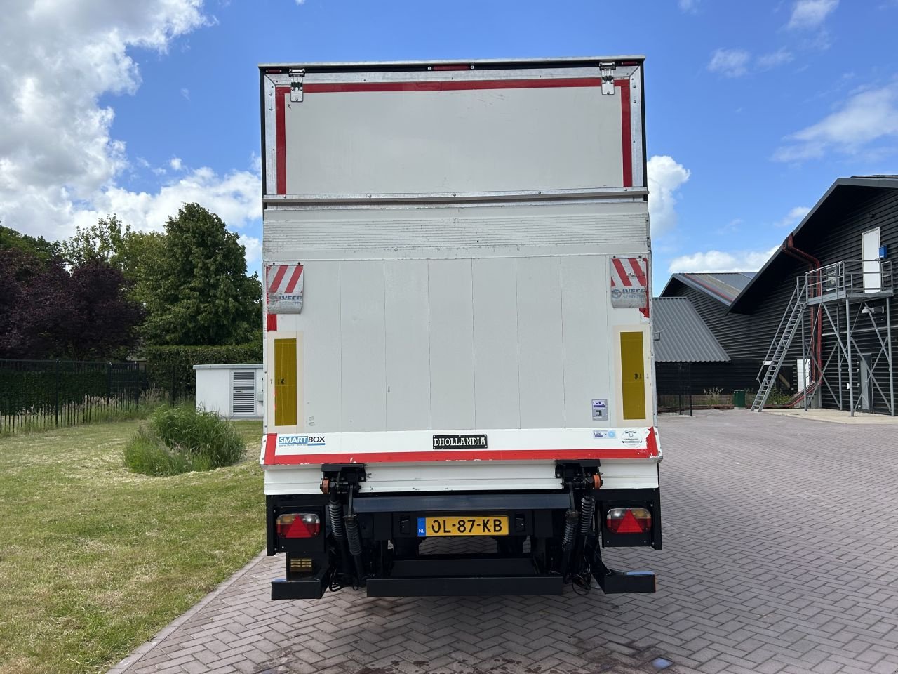 PKW-Anhänger des Typs Sonstige Be oplegger 7 ton Kuiper met laadklep 1000kg, Gebrauchtmaschine in Putten (Bild 9)