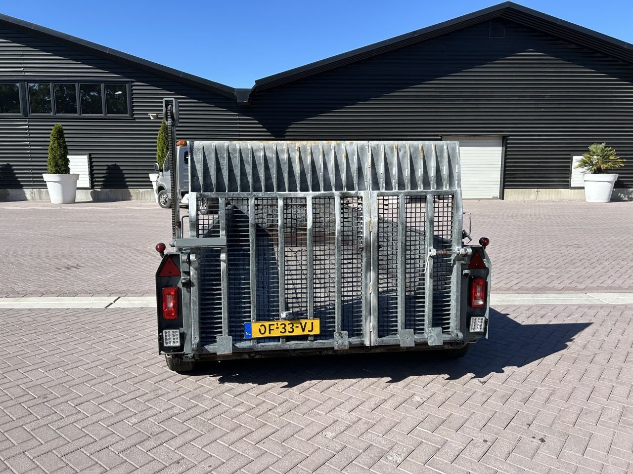 PKW-Anhänger Türe ait Sonstige be oplegger 7.2 ton kuip dieplader MET HUIF Veldhuizen, Gebrauchtmaschine içinde Putten (resim 5)