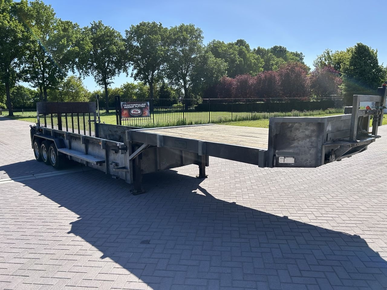 PKW-Anhänger Türe ait Sonstige be oplegger 7.2 ton kuip dieplader MET HUIF Veldhuizen, Gebrauchtmaschine içinde Putten (resim 9)
