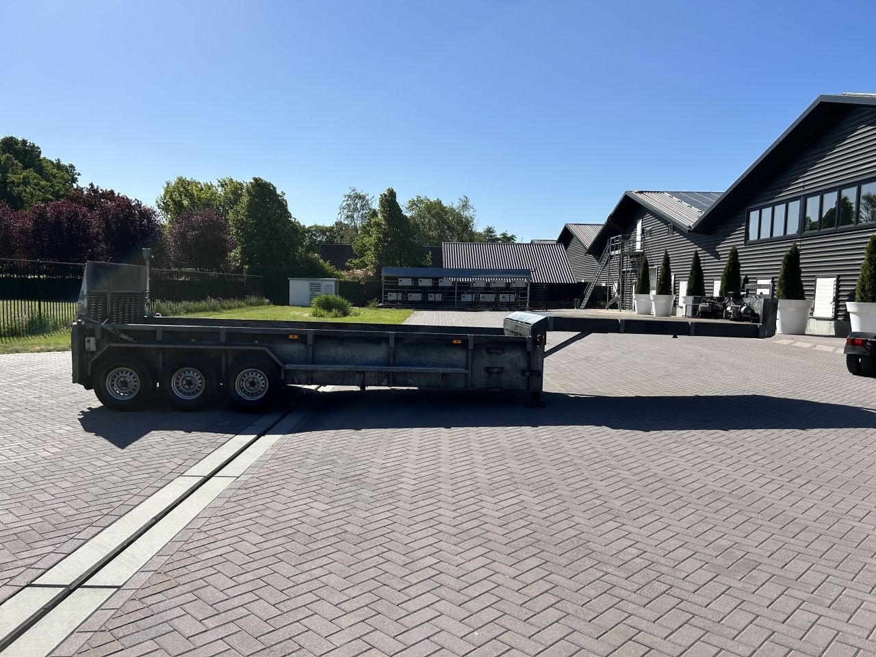 PKW-Anhänger Türe ait Sonstige be oplegger 7.2 ton kuip dieplader MET HUIF Veldhuizen, Gebrauchtmaschine içinde Putten (resim 8)