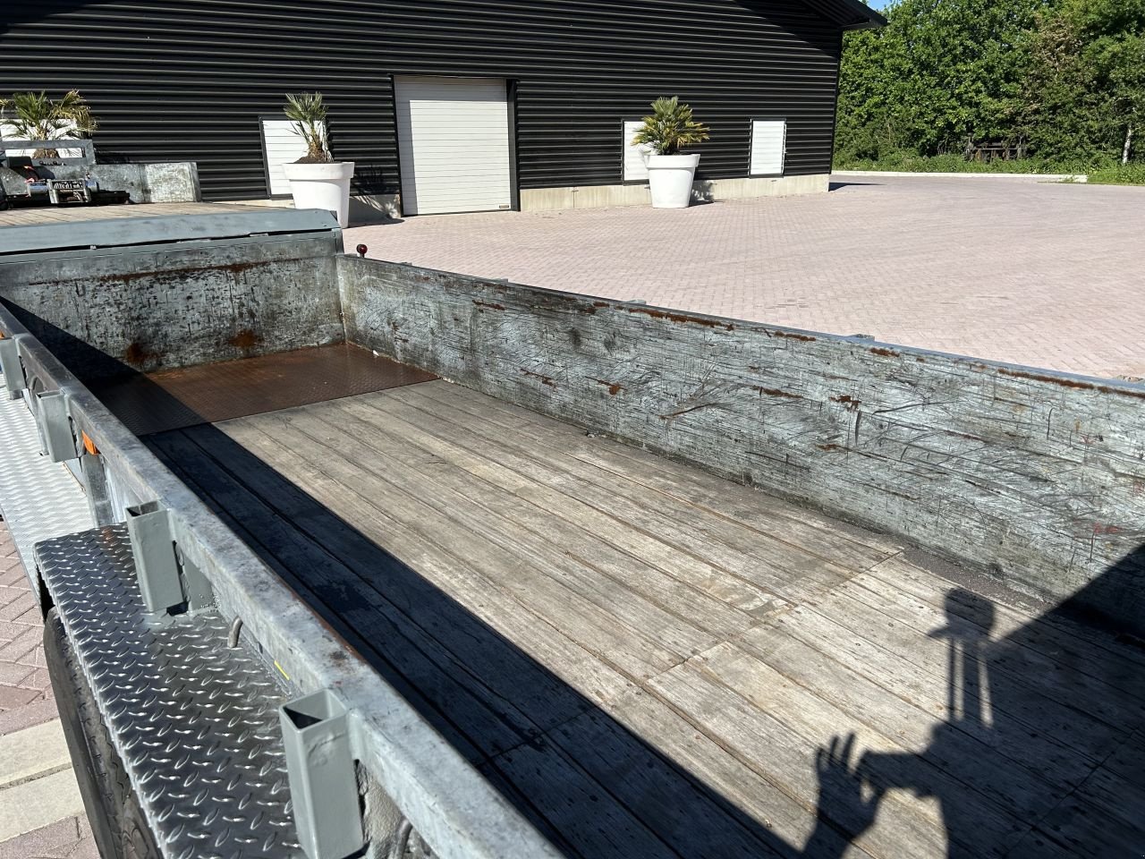 PKW-Anhänger Türe ait Sonstige be oplegger 7.2 ton kuip dieplader MET HUIF Veldhuizen, Gebrauchtmaschine içinde Putten (resim 10)