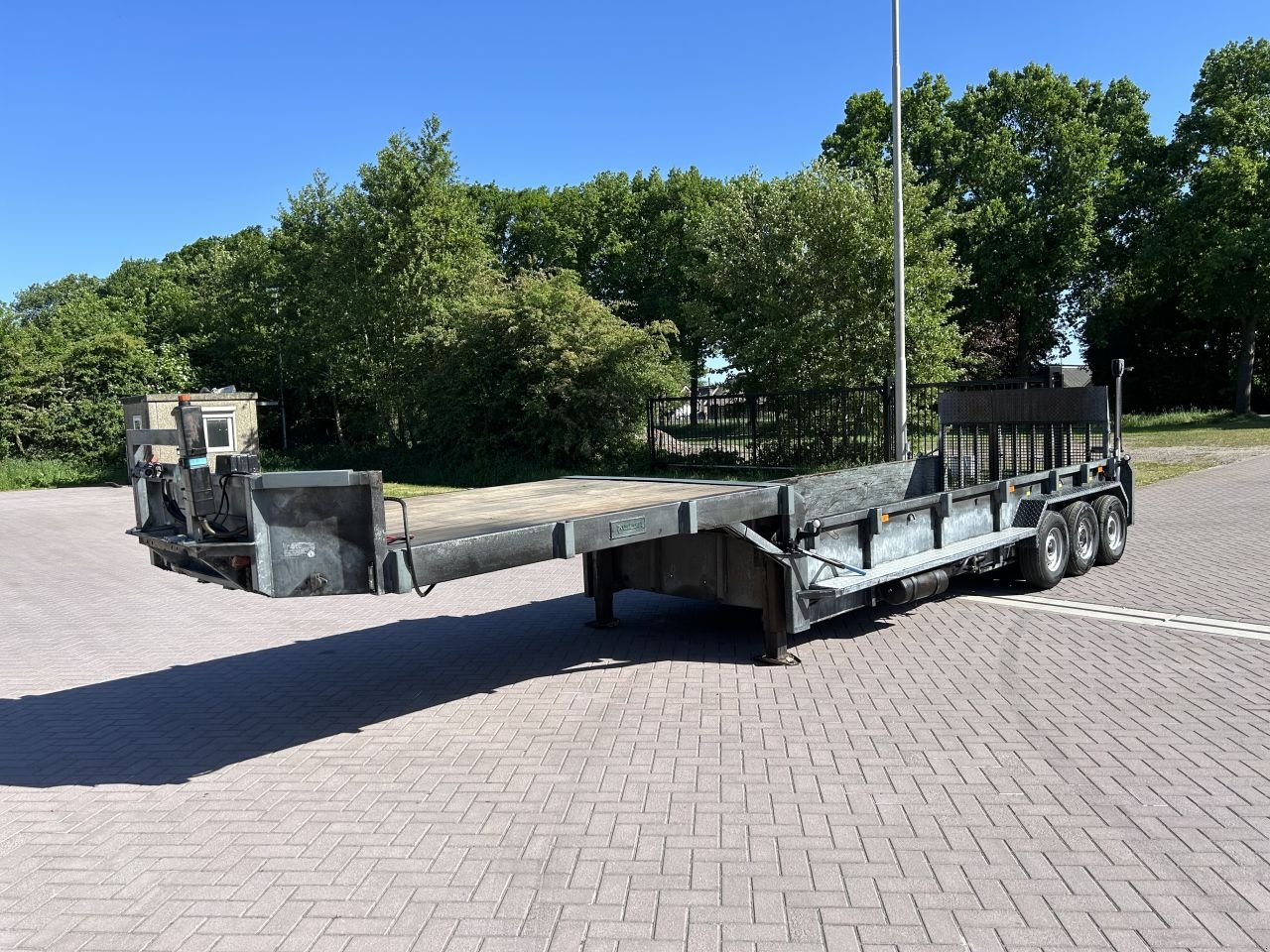 PKW-Anhänger Türe ait Sonstige be oplegger 7.2 ton kuip dieplader MET HUIF Veldhuizen, Gebrauchtmaschine içinde Putten (resim 1)