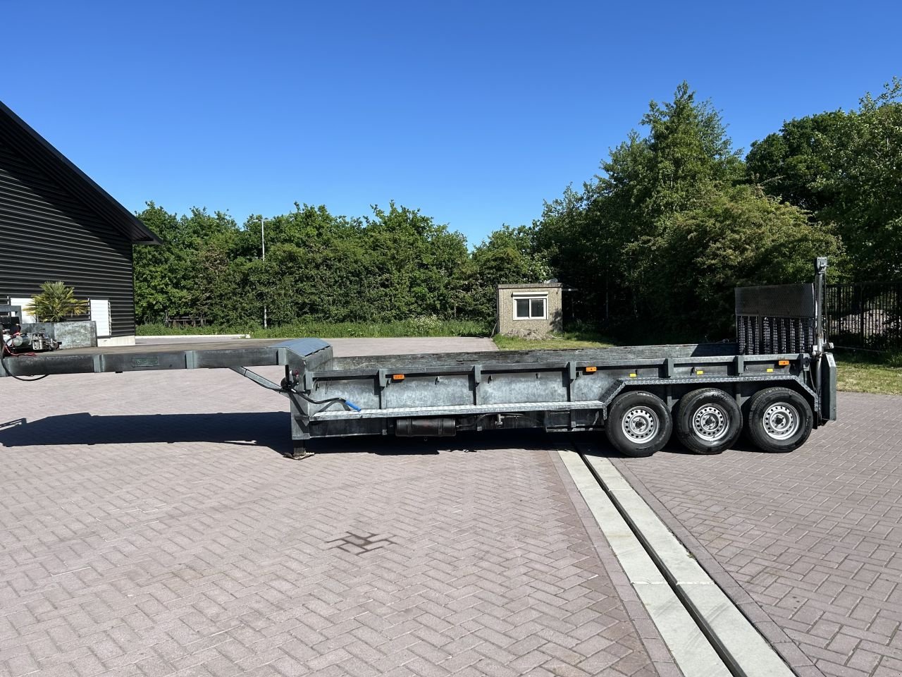 PKW-Anhänger Türe ait Sonstige be oplegger 7.2 ton kuip dieplader MET HUIF Veldhuizen, Gebrauchtmaschine içinde Putten (resim 2)