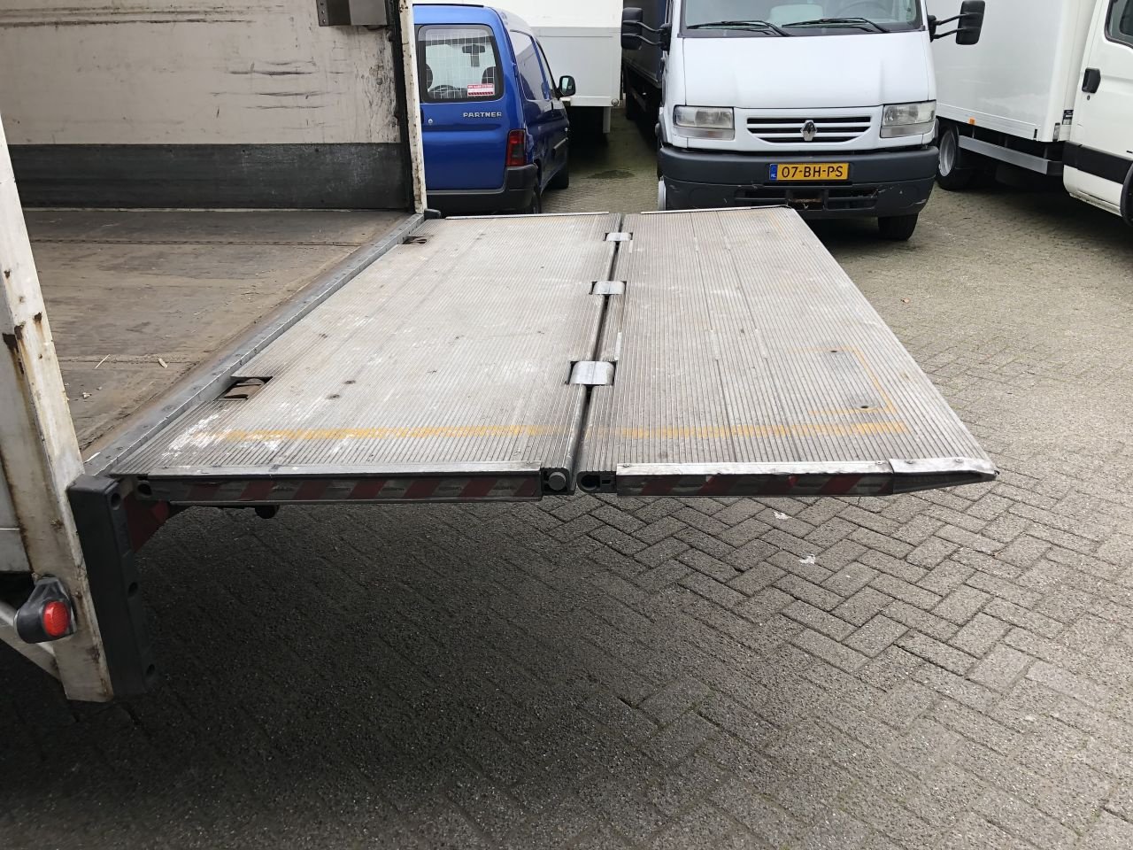 PKW-Anhänger Türe ait Sonstige Be Oplegger 7.3 Ton gesloten Kuiper rolluik, Gebrauchtmaschine içinde Putten (resim 9)