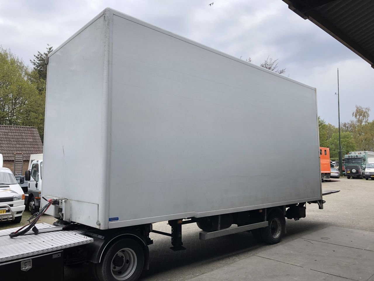 PKW-Anhänger Türe ait Sonstige Be Oplegger 7.3 Ton gesloten Kuiper rolluik, Gebrauchtmaschine içinde Putten (resim 3)