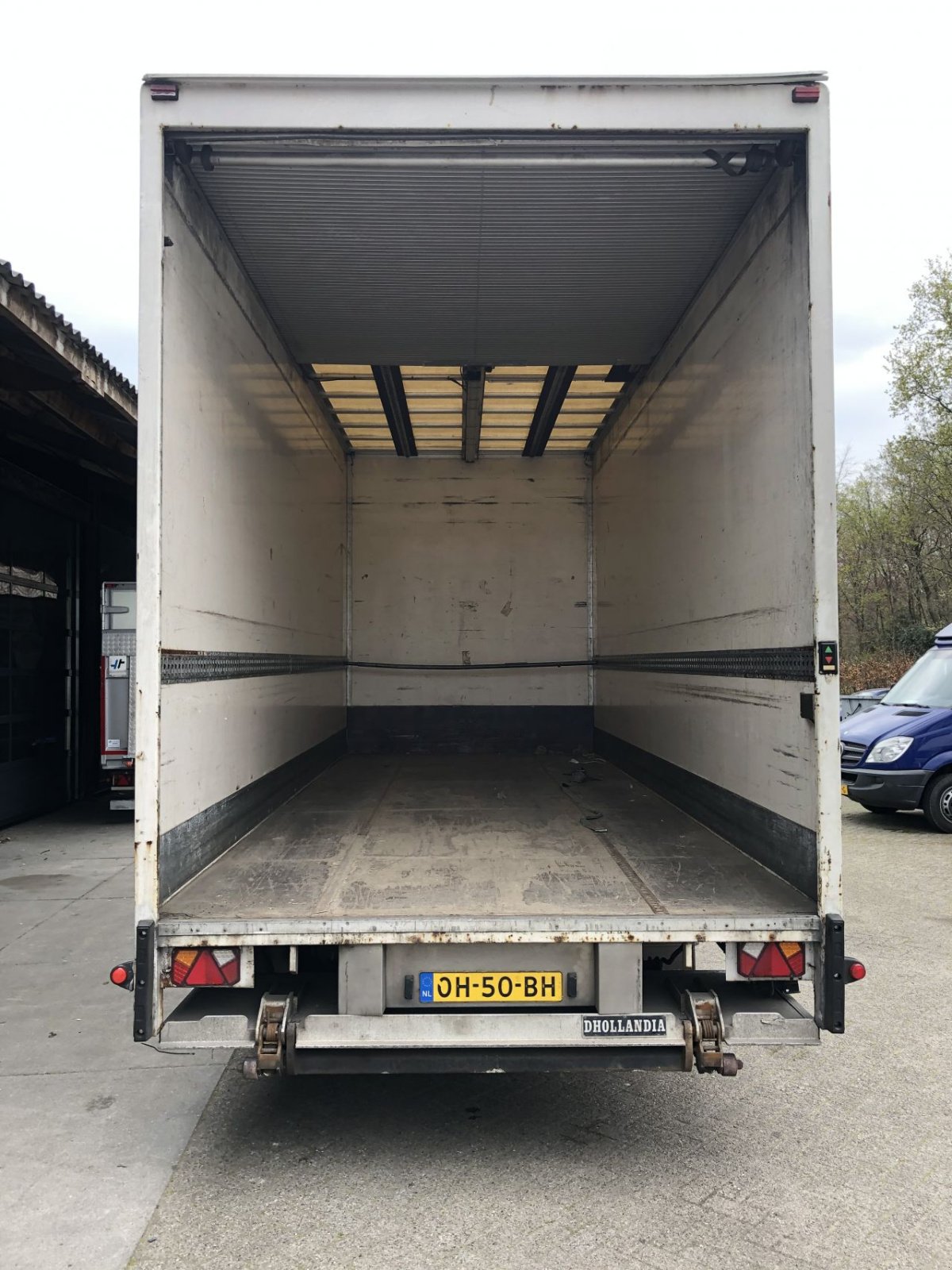 PKW-Anhänger Türe ait Sonstige Be Oplegger 7.3 Ton gesloten Kuiper rolluik, Gebrauchtmaschine içinde Putten (resim 11)