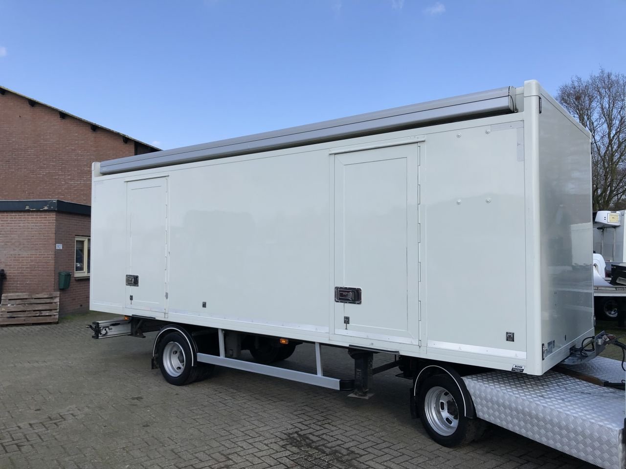 PKW-Anhänger des Typs Sonstige Be Oplegger 7.5 ton bunk Be Oplegger 7.5 ton bunk 1 kant schuifzeilen. luifel, Gebrauchtmaschine in Putten (Bild 5)