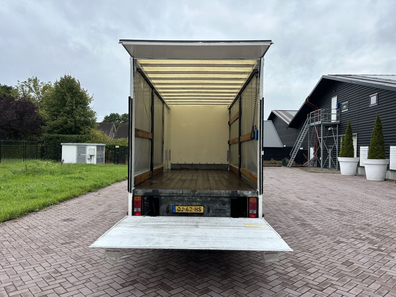 PKW-Anhänger des Typs Sonstige be oplegger 7.5 ton schuifzeilen en 1500 kg laadklep, Gebrauchtmaschine in Putten (Bild 7)