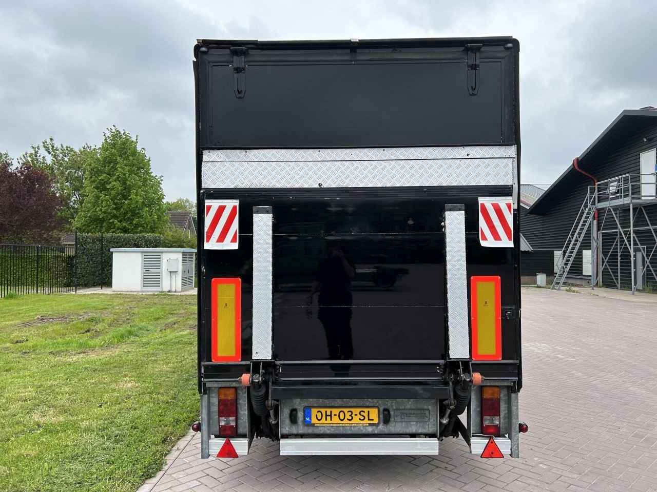 PKW-Anhänger des Typs Sonstige Be oplegger 7.5 ton Veldhuizen Be oplegger 7.5 ton Veldhuizen Veldhuizen met laadklep 750 kg, Gebrauchtmaschine in Putten (Bild 8)