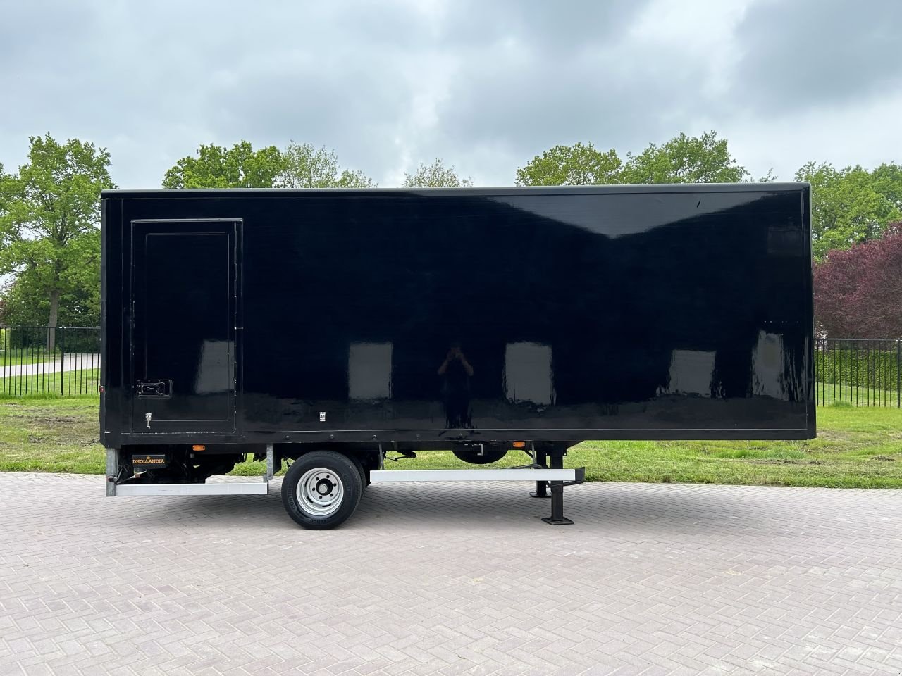 PKW-Anhänger des Typs Sonstige Be oplegger 7.5 ton Veldhuizen Be oplegger 7.5 ton Veldhuizen Veldhuizen met laadklep 750 kg, Gebrauchtmaschine in Putten (Bild 2)