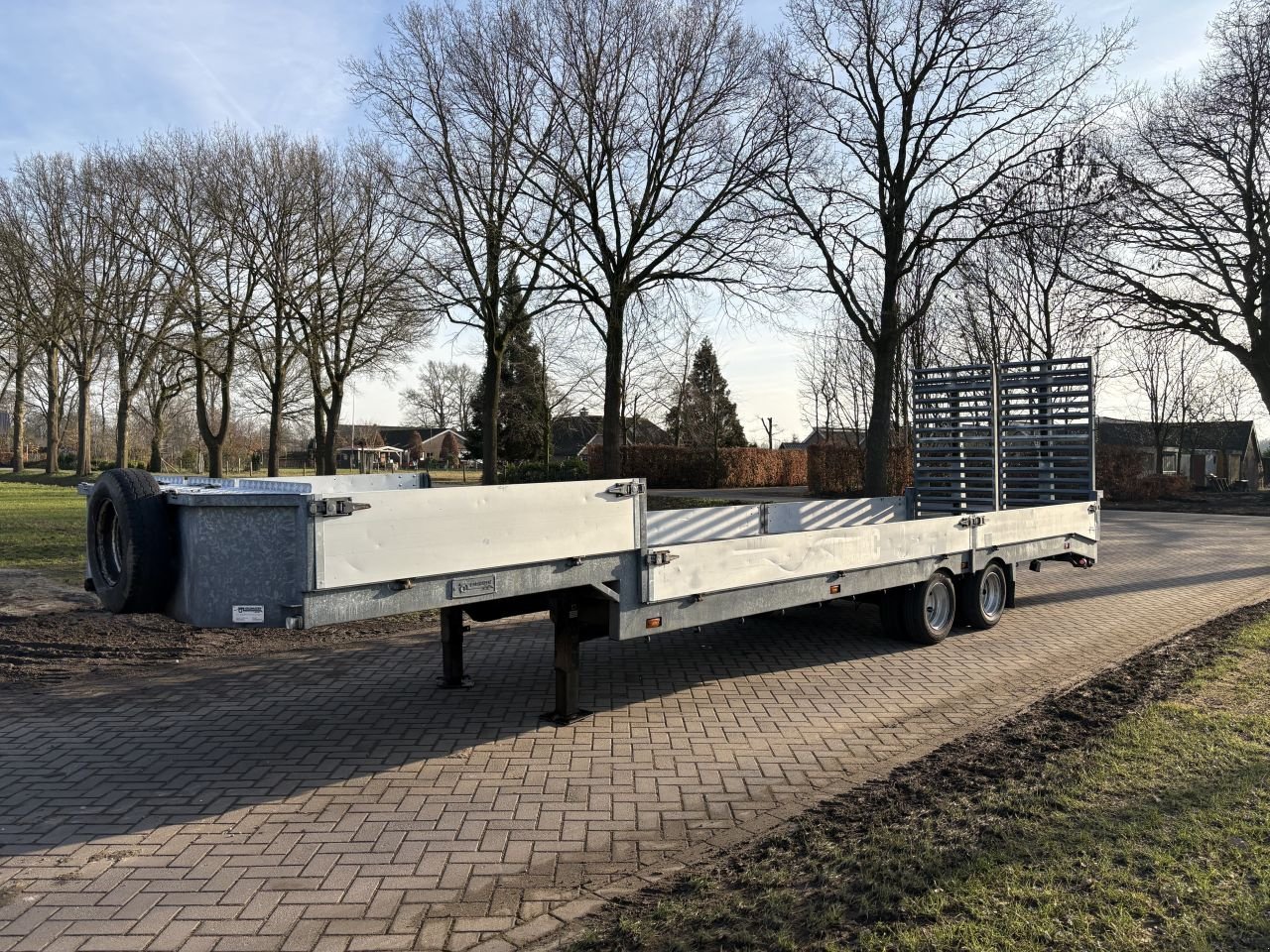PKW-Anhänger del tipo Sonstige Be oplegger 8 Ton Semi Dieplader Veldhuizen, Gebrauchtmaschine en Putten (Imagen 3)