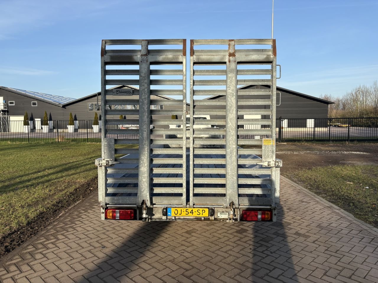 PKW-Anhänger del tipo Sonstige Be oplegger 8 Ton Semi Dieplader Veldhuizen, Gebrauchtmaschine en Putten (Imagen 7)