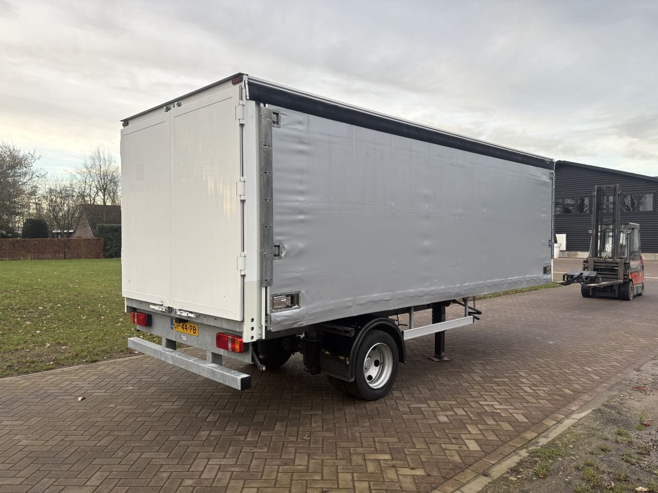 PKW-Anhänger typu Sonstige Be Oplegger 8 Ton snel sluit schuifzeilen kuiper, Gebrauchtmaschine v Putten (Obrázok 4)