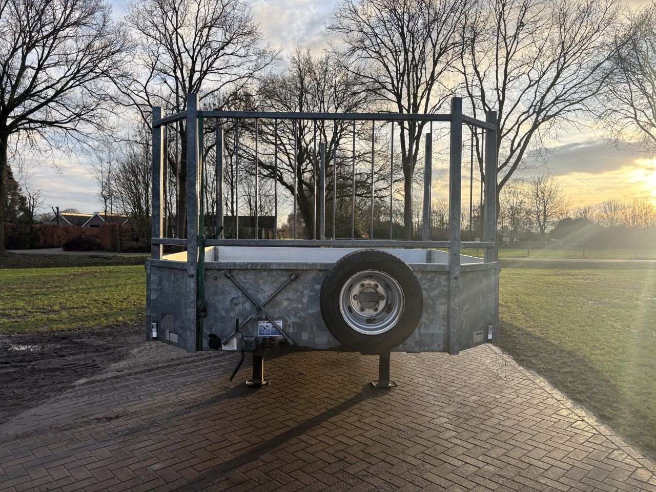 PKW-Anhänger of the type Sonstige be oplegger 8 TON veldhuizen semi dieplader 2018 (2.40 BREED, Gebrauchtmaschine in Putten (Picture 8)