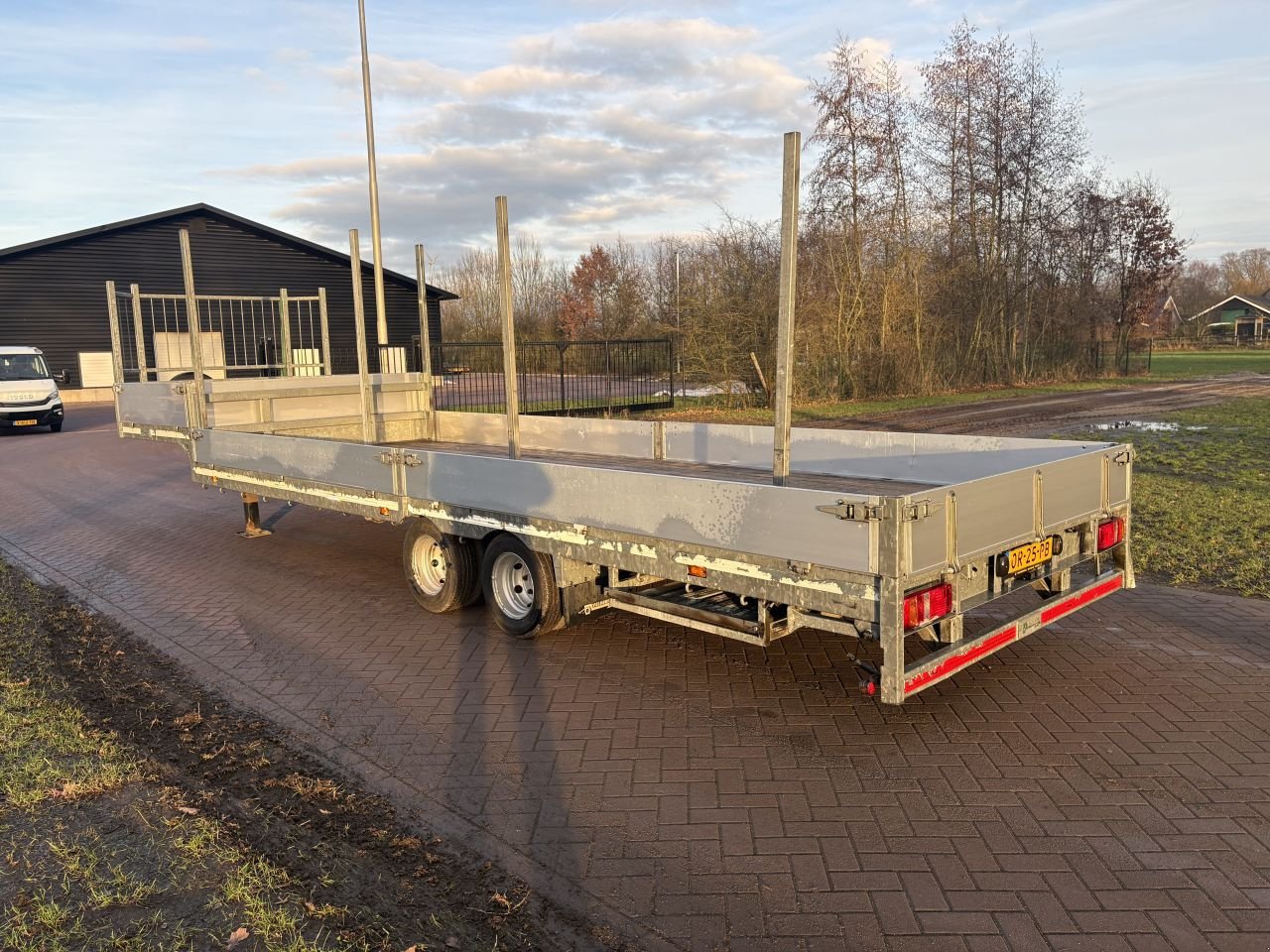 PKW-Anhänger of the type Sonstige be oplegger 8 TON veldhuizen semi dieplader 2018 (2.40 BREED, Gebrauchtmaschine in Putten (Picture 5)
